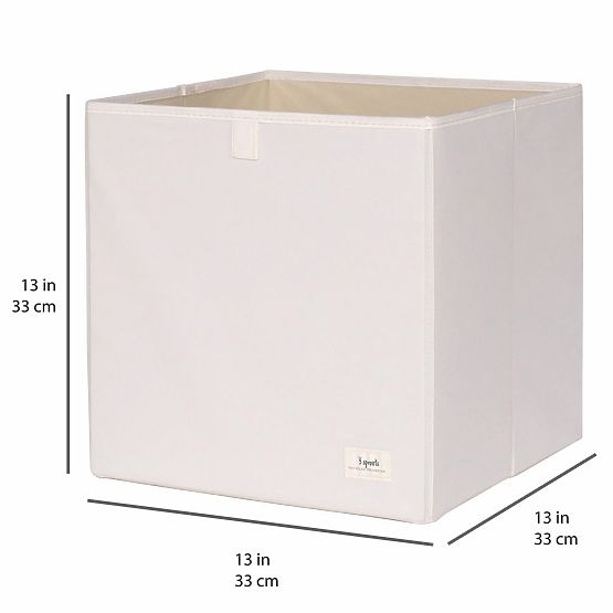 Storage box 3 SPROUTS - Cream
