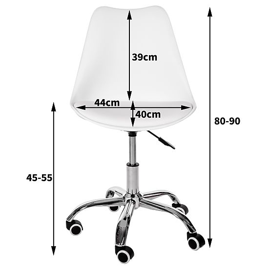 SWIVEL CHAIR FD005 WHITE