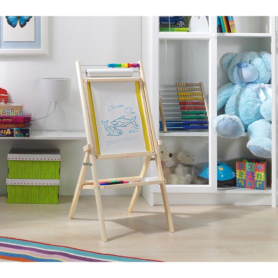 Swivel children's board - yellow