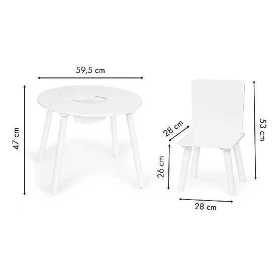 Table + 2 Chairs Ekotony