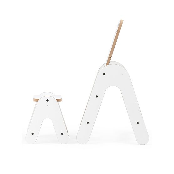 Table with Drawing Board Massam - White