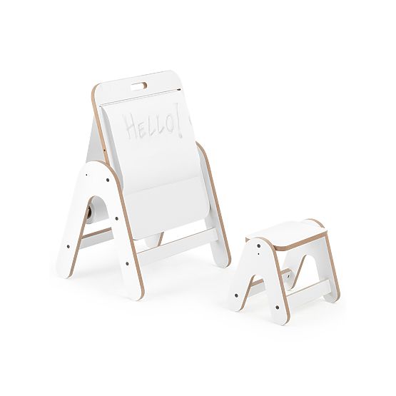 Table with Drawing Board Massam - White