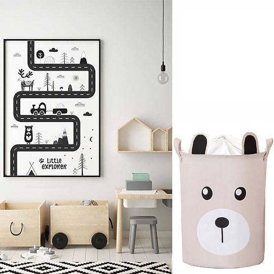 Toy Basket - Teddy Bear