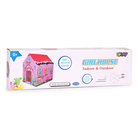 Tent for children - pink house