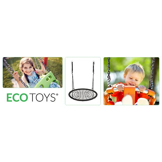 The swing storks the nest