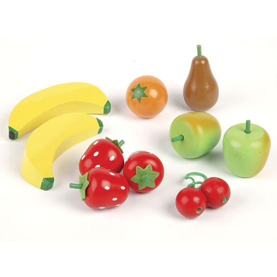 Tidlo Wooden Crate with Fruit