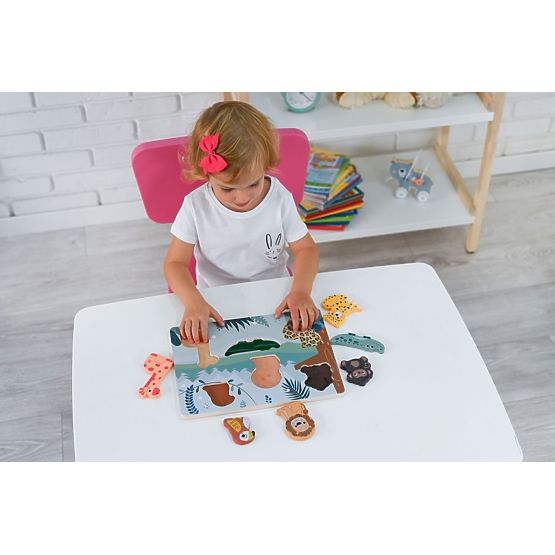 Touch Puzzle 3D Safari Animals