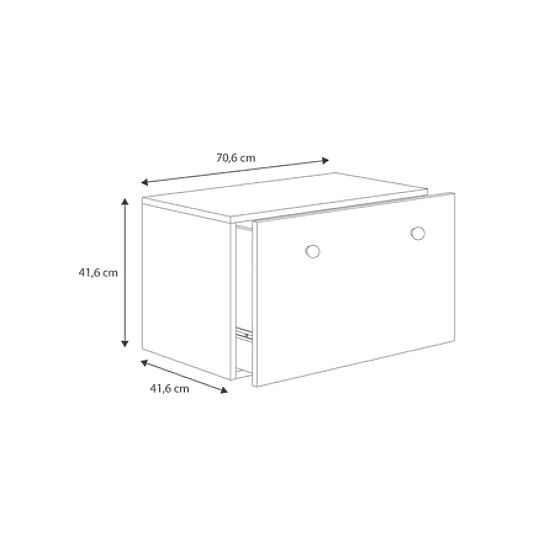 Toy Chest Inga - Pink Handle