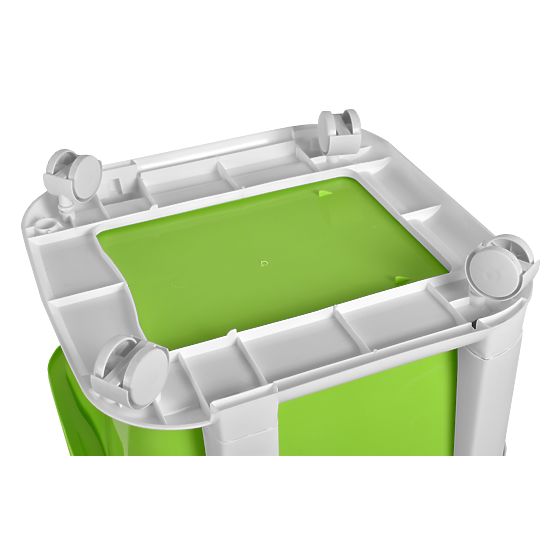 Toy Container with 5 Drawers on Wheels