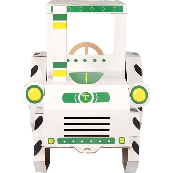 Cardboard tractor