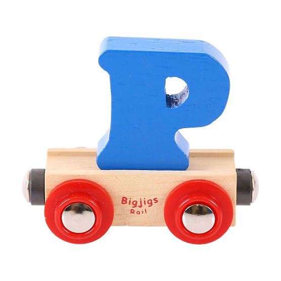 Train Car Letter P