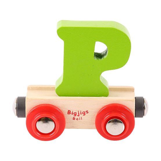 Train Car Letter P