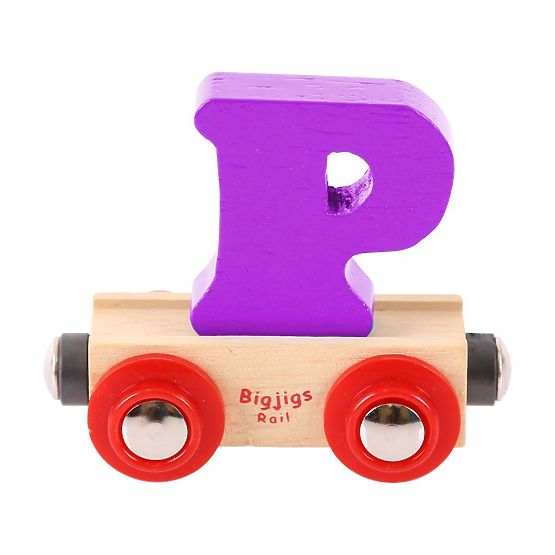 Train Car Letter P