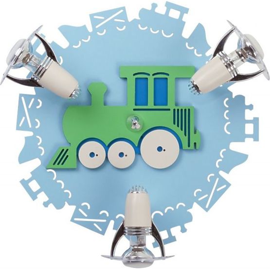 Train III Plafon Children's Ceiling Light