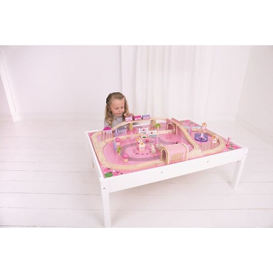 Train Track Play Table for Girls