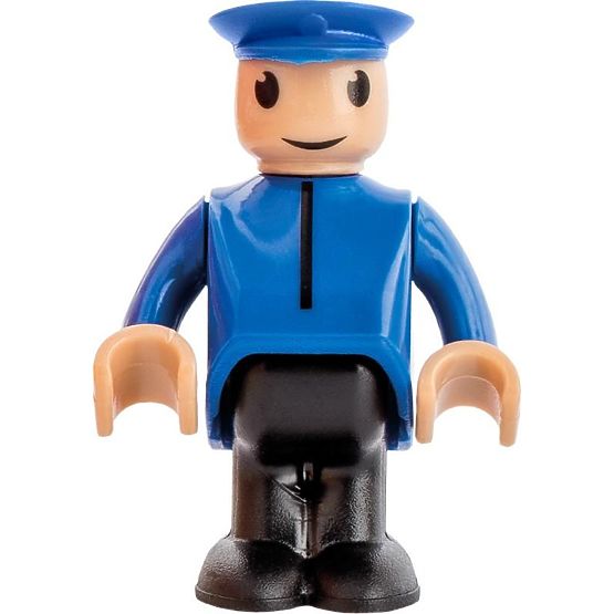 Train with Battery-Powered Conductor Green