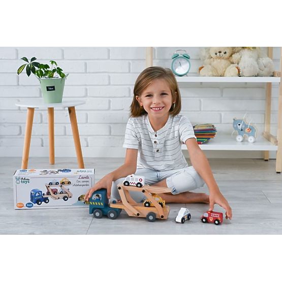 Transporter with Rescue Cars