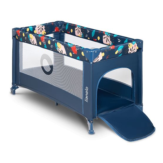 Travel cot Stefi - Blue Navy