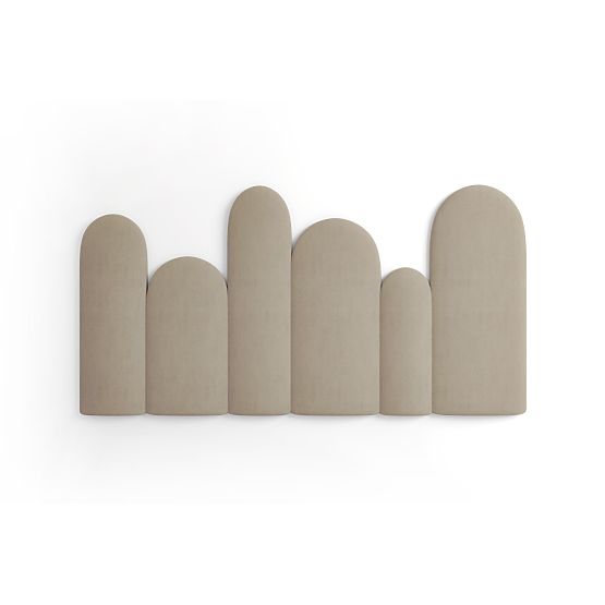 Trinity Fence Upholstered Panels – Light Beige