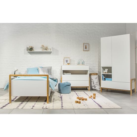 Two-Door Wardrobe Viktor - White
