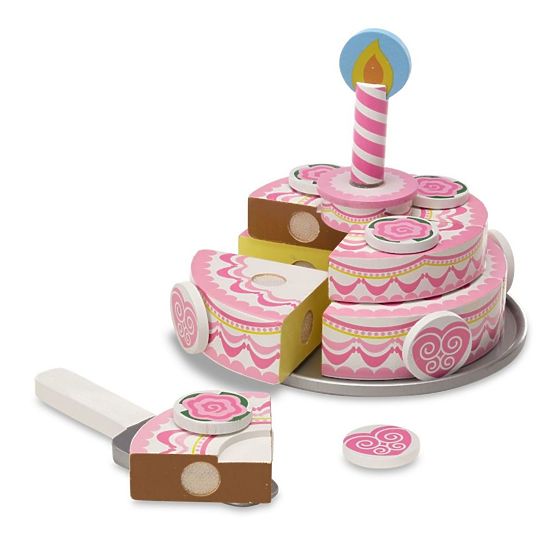 Two tier birthday cake