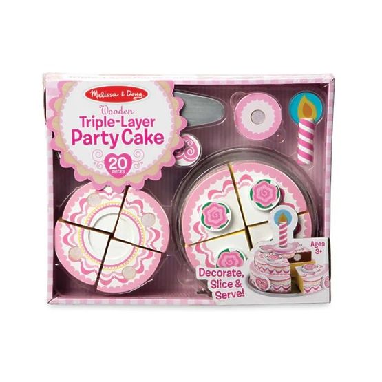 Two tier birthday cake