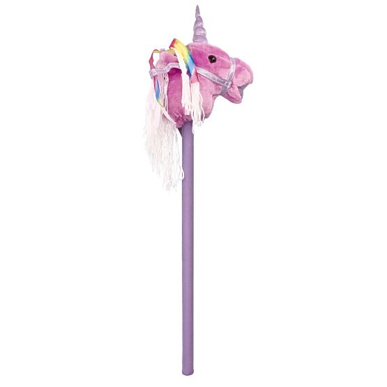 Unicorn on a Stick Lila Hobby Horse