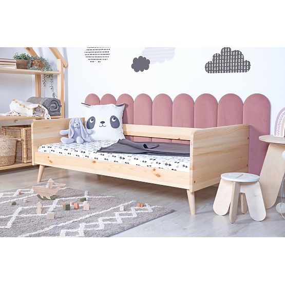 Upholstered panel Obluček - pink