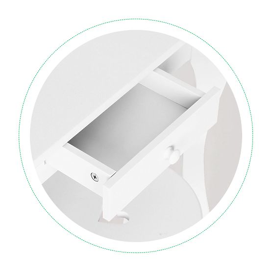 Large Children's Vanity Table with Mirror for Girls ECOTOYS