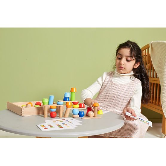Viga Tower Building Puzzle