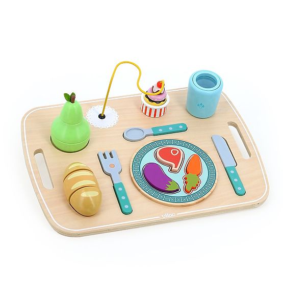 Vilac Activity Board Tray with Food