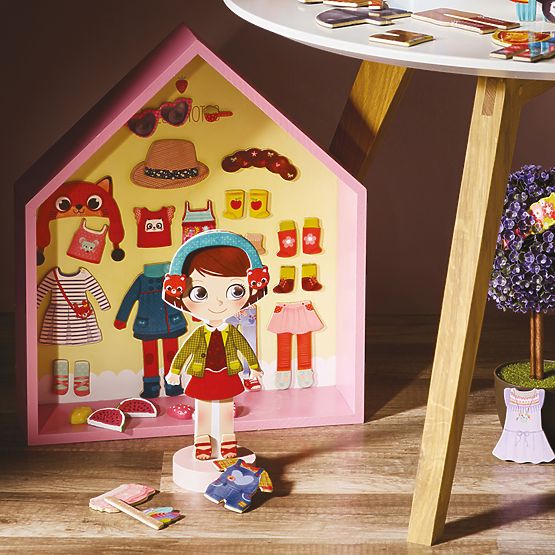 Vilac Chloe Magnetic Dress Up Puzzle
