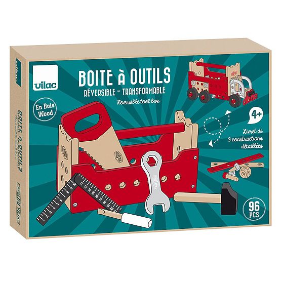 Vilac Double-Sided Tool Case