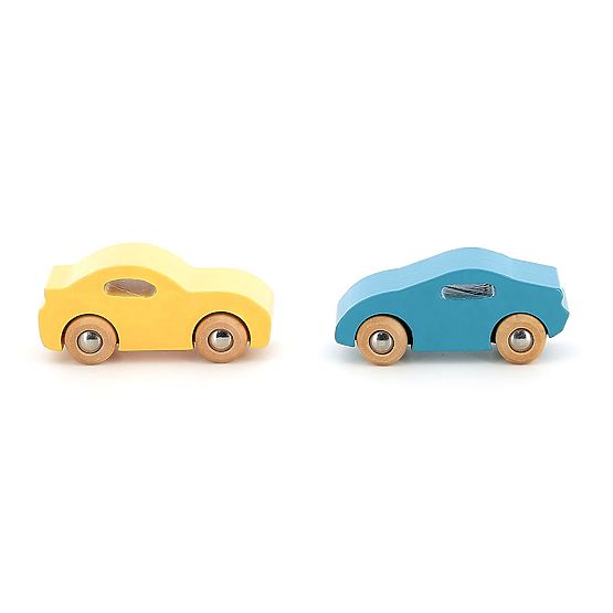 Vilac Set of 4 Wooden Cars Super Vilacity