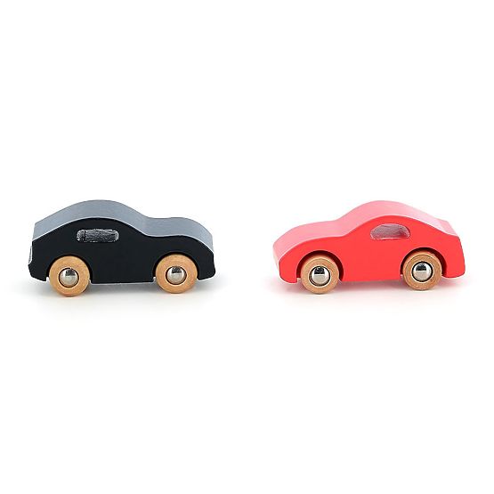 Vilac Set of 4 Wooden Cars Super Vilacity