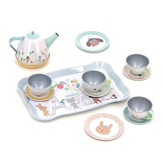 Vilac Tea Set with Sound 14 Pieces