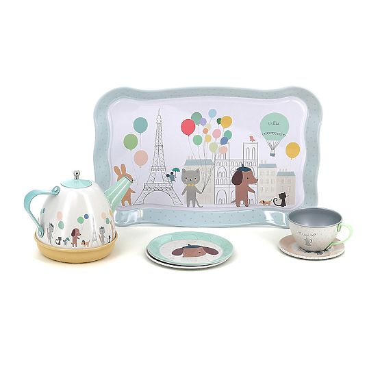 Vilac Tea Set with Sound 14 Pieces