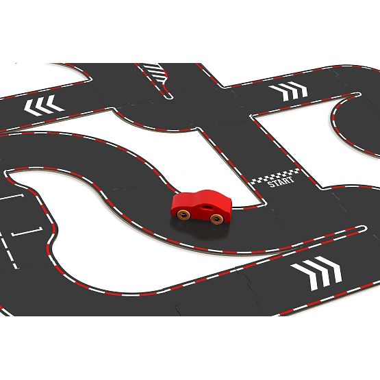 Vilac Vilacity Double-Sided Racing Track