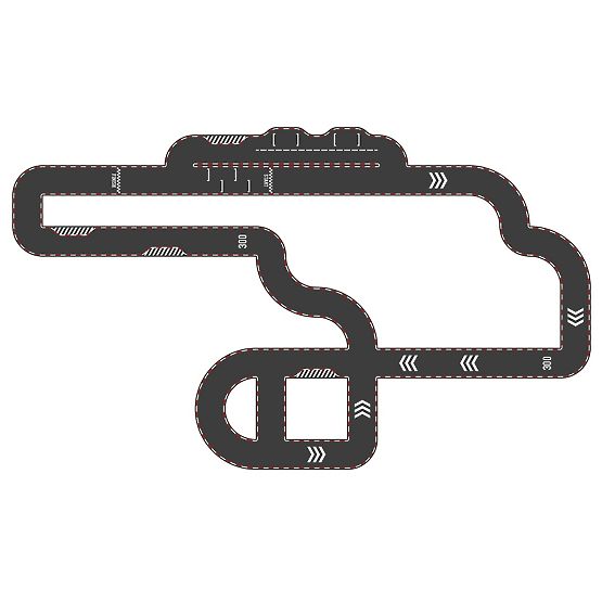 Vilac Vilacity Double-Sided Racing Track