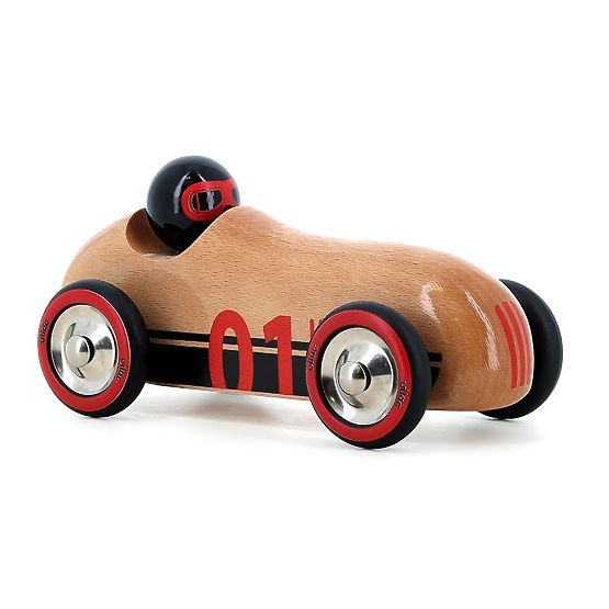Vilac Wooden Car Old Sport Compet Natural