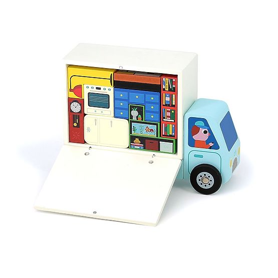 Vilac Wooden Logic Game Pack It Right! Movers