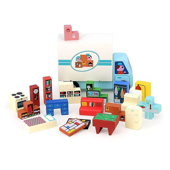 Vilac Wooden Logic Game Pack It Right! Movers