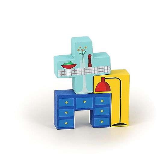 Vilac Wooden Logic Game Pack It Right! Movers