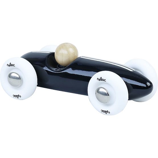Vilac Wooden Mini Grand Prix Vintage Car Black