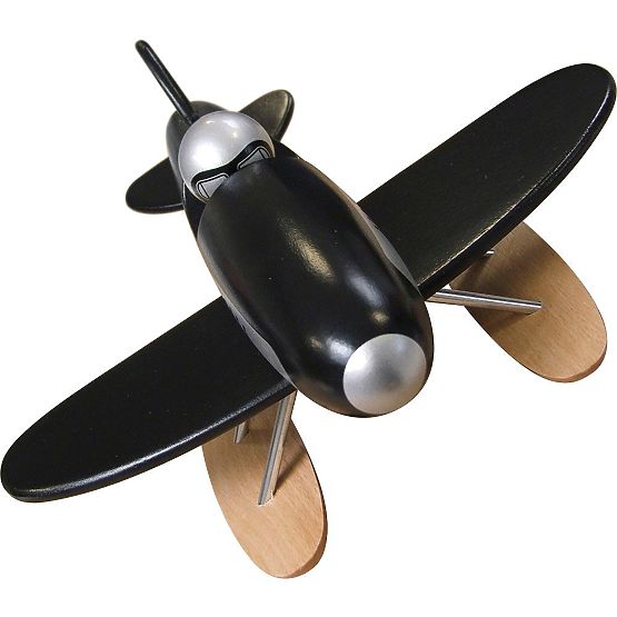 Vilac Wooden Seaplane Black