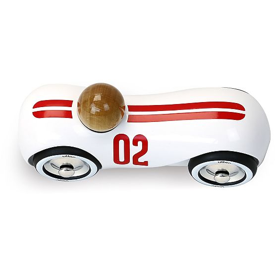 Vilac Wooden Streamline Vintage Car White