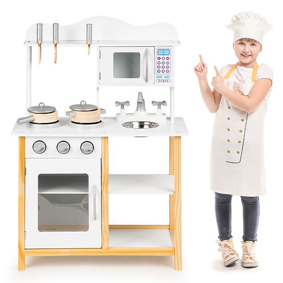 Viola wooden kitchen with accessories