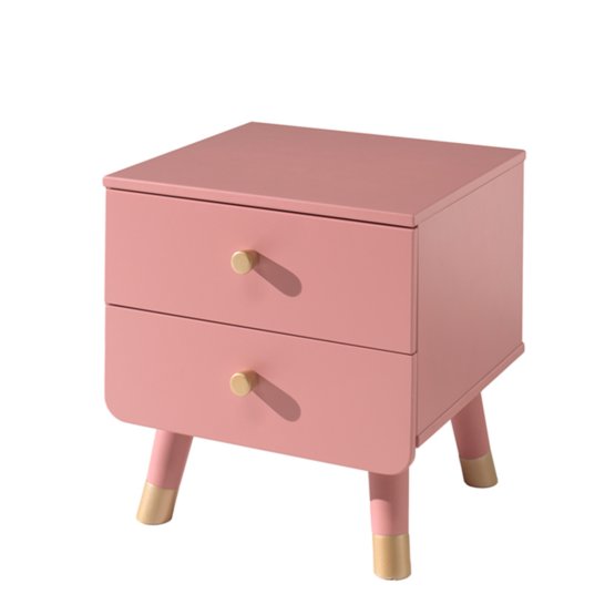 Billy bedside table - pink