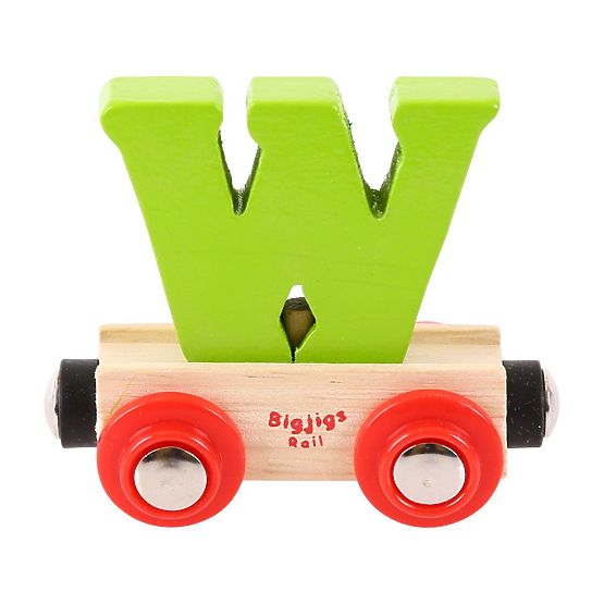 Wagon Letter W