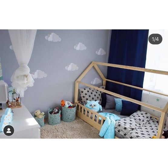 Wall decoration DEKORNIK - clouds 3D